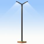 Светильник светодиодный на опоре ST 03 - 100-vt - st-03-100-t2 - 2-h-8-150-lm